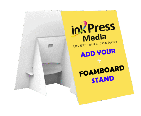Custom Foamboard Stand Printing – dtflex.shop Showcase your message with style using our custom foamboard stands – perfect for indoor signage, product displays, event backdrops, and retail promotions. At dtflex.shop, we print on high-density foam boards with crisp colors and strong backing to ensure your brand gets noticed.