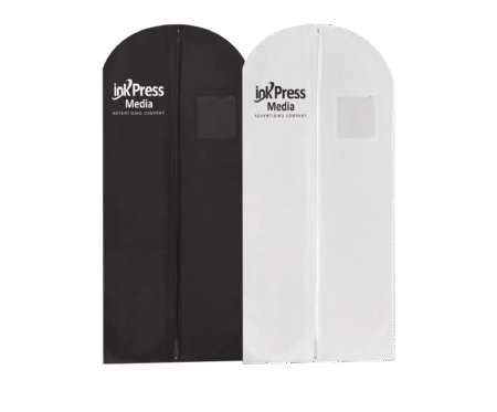 Custom Printed Garment Covers – Professional & Protective High-Quality Non-Woven Suit Bags with Your Branding We specialize in custom printing on garment cover bags, perfect for businesses that want to present their brand in a clean, professional way. Whether you're a fashion brand, dry cleaner, boutique, or corporate uniform provider — we help your garments travel and store in style. by inkpress media , dtflex.shop