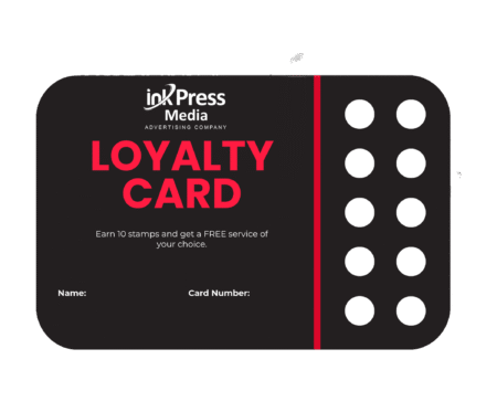 Custom Loyalty Card Printing – dtflex.shop Build customer loyalty and boost repeat business with custom-designed loyalty cards from dtflex.shop. Perfect for cafes, salons, retail shops, gyms, and service providers — our cards are printed with high-quality finishes and tailored to your brand. ✅ Available in PVC or premium card stock ✅ Standard credit card size (custom sizes available) ✅ Punch, stamp, or barcode/QR code design ✅ Single or double-sided print ✅ Great for promotions, rewards & customer retention Keep customers coming back — print your loyalty cards at dtflex.shop